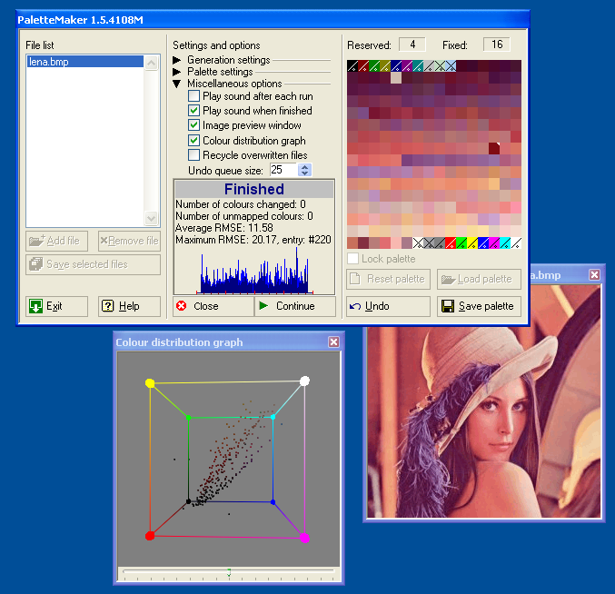 PaletteMaker screenshot