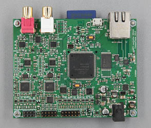 Top view of the PCB of model H0440